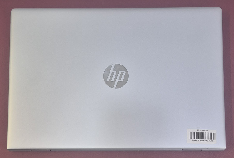 لپتاپ استوک اچ پی نسل 7 مدل HP PROBOOK 650 G4/CPU CORi5 7300U/RAM 8 GB /SSD 256 GB /15.6 INCH