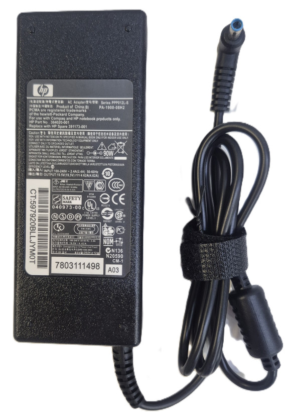 شارژر لپ تاپ اچ پی سرریز آبی HP 19.5V/4.62A