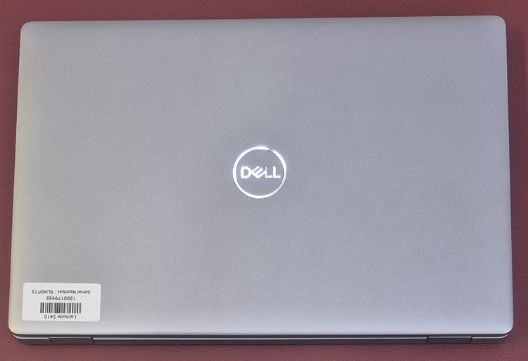 لپتاپ استوک دل نسل 10 مدل DELL LATITUDE 5410/CPU CORi5 10310U/RAM 8 GB /SSD 256 GB /14 INCH